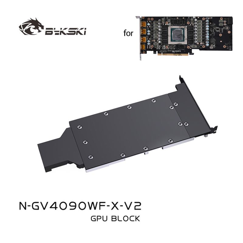 Bykski GPU Block for GIGABYTE  - Rtx 4090 Water Block Full Cover ulasan dan harga