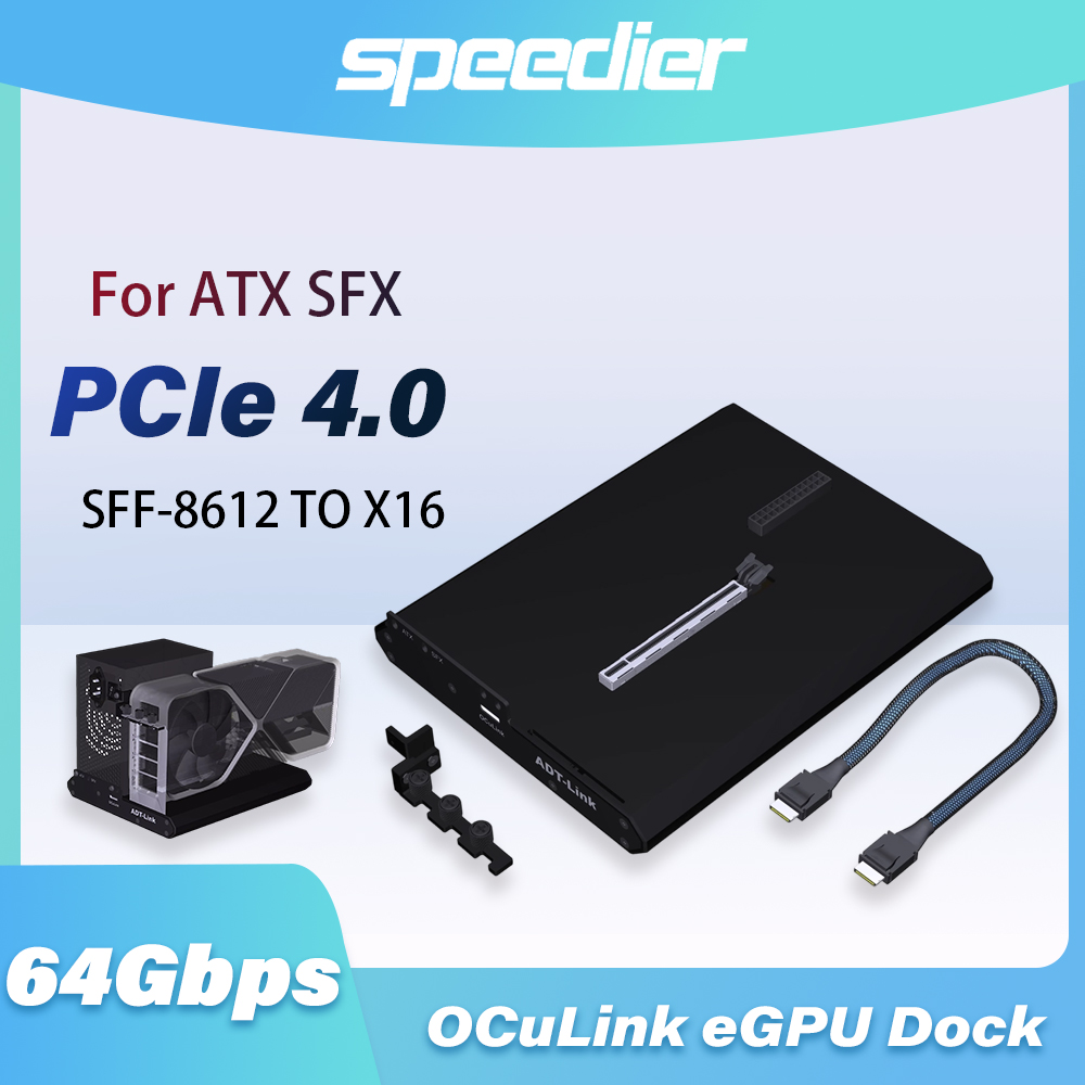 OCuLink eGPU Dock PCIe 4.0 X4  - Oculink Gpu Dock Station ulasan dan harga