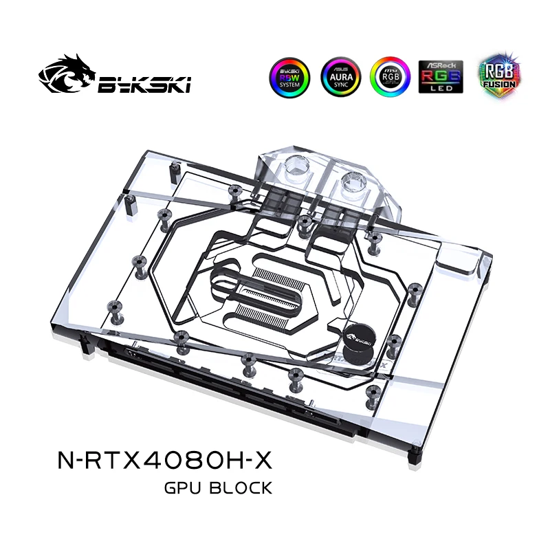 Bykski GPU Water Block for NVI - Rtx 4080 Water Cooling Block ulasan dan harga