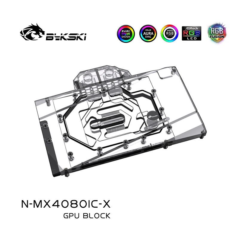 Bykski GPU Block for MAXSUN RT - Rtx 4080 Water Cooling Block ulasan dan harga