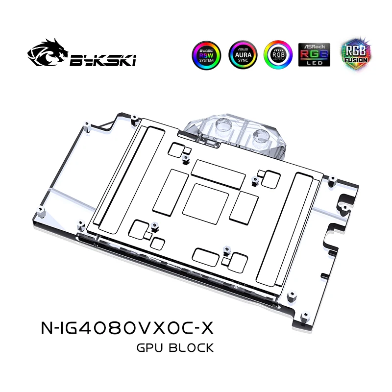 Bykski N-IG4080VXOC-X GPU Bloc - Rtx 4080 Water Cooling Block ulasan dan harga