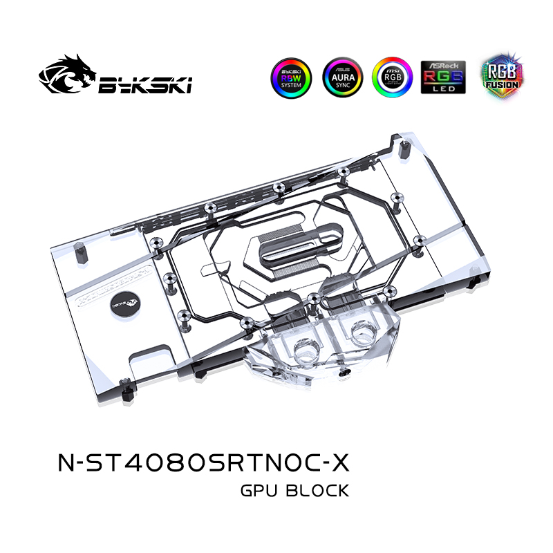 Bykski N-ST4080SRTNOC-X GPU Bl - Rtx 4080 Water Cooling Block ulasan dan harga