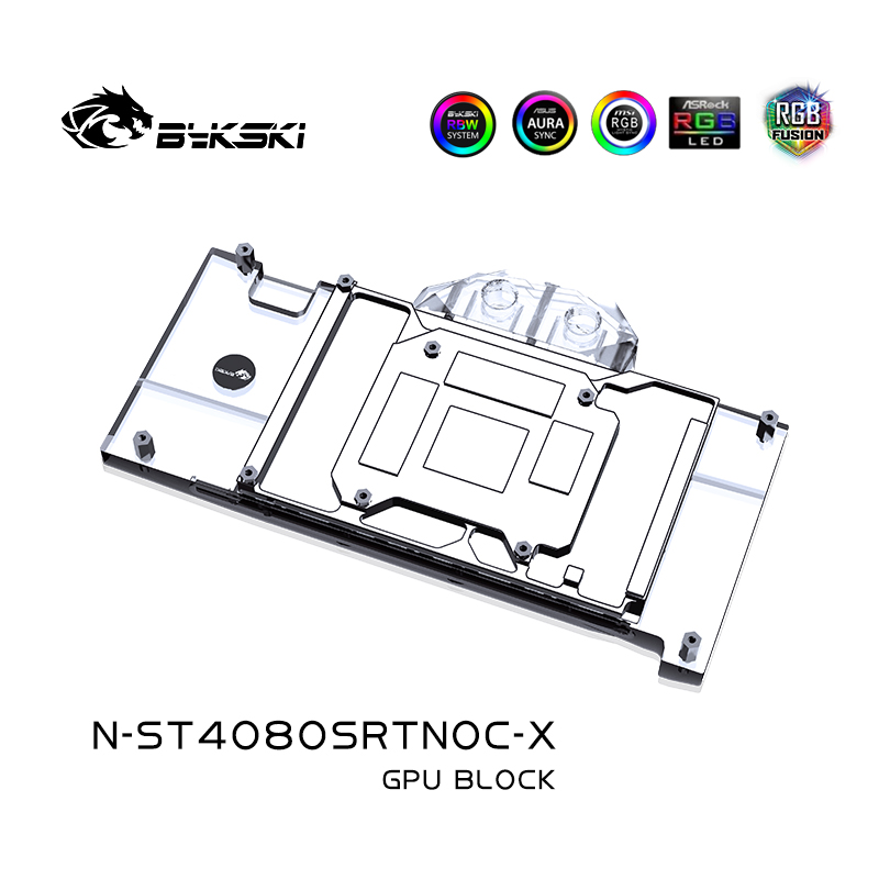 Bykski N-ST4080SRTNOC-X GPU Bl - Rtx 4080 Water Cooling Block ulasan dan harga