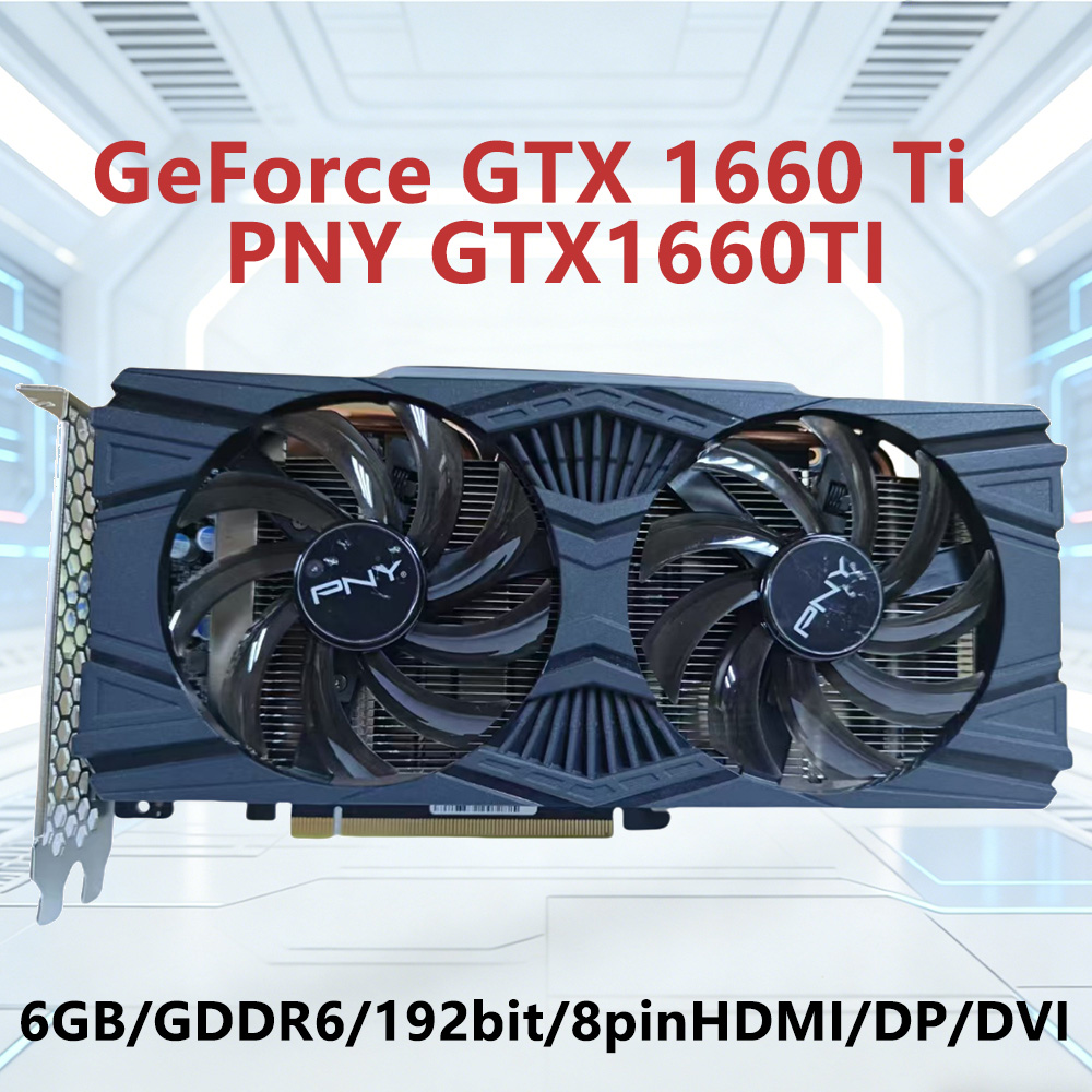 PNY GeForce GTX 1660 Ti 6GB GD - Rtx 3090 24Gb Gddr6X ulasan dan harga