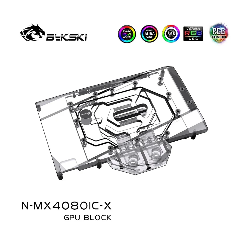Bykski GPU Block for MAXSUN RT - Rtx 4080 Water Cooling Block ulasan dan harga