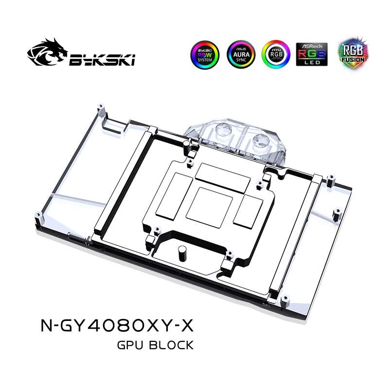 Bykski N-GY4080XY-X GPU Block  - Rtx 4080 Water Cooling Block ulasan dan harga
