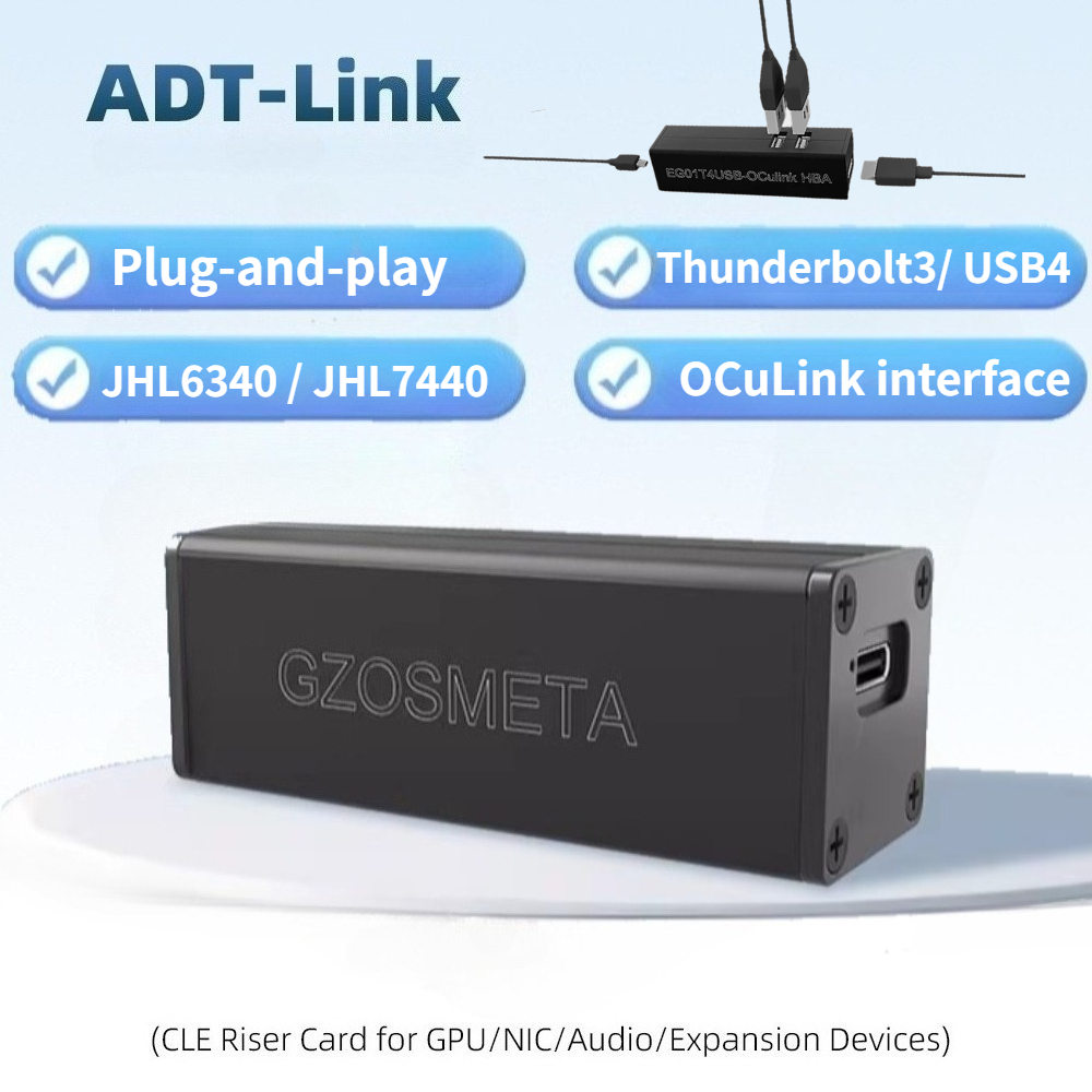 T3 / T4 OCuLink Thunderbolt 4  - Gpu External Dock Egpu Thunderbolt 4 ulasan dan harga