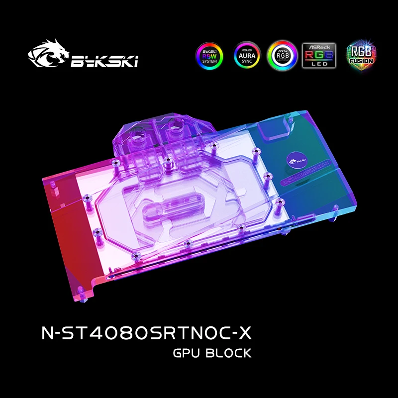 Bykski N-ST4080SRTNOC-X GPU Bl - Rtx 4080 Water Cooling Block ulasan dan harga
