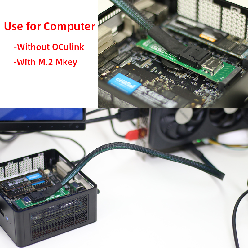 EXP GDC OCuLink High Speed GPU - Oculink Gpu Dock Station ulasan dan harga