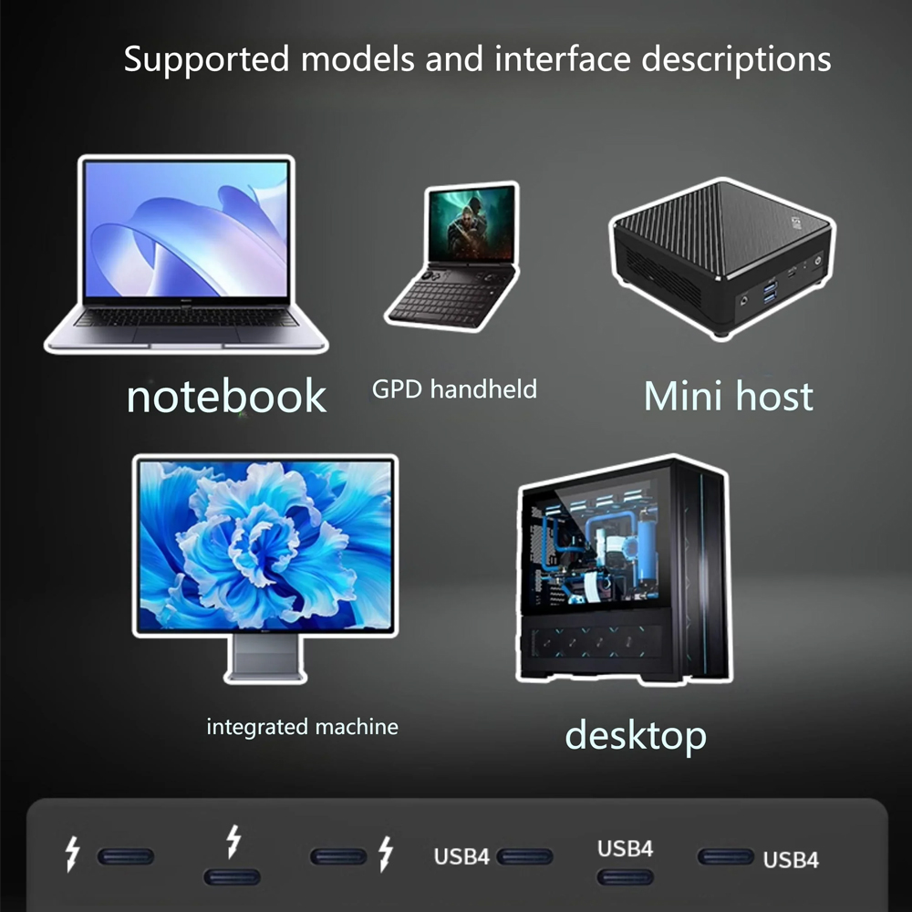 Oculink Thunderbolt USB4 Adapt - Oculink Gpu Dock Station ulasan dan harga