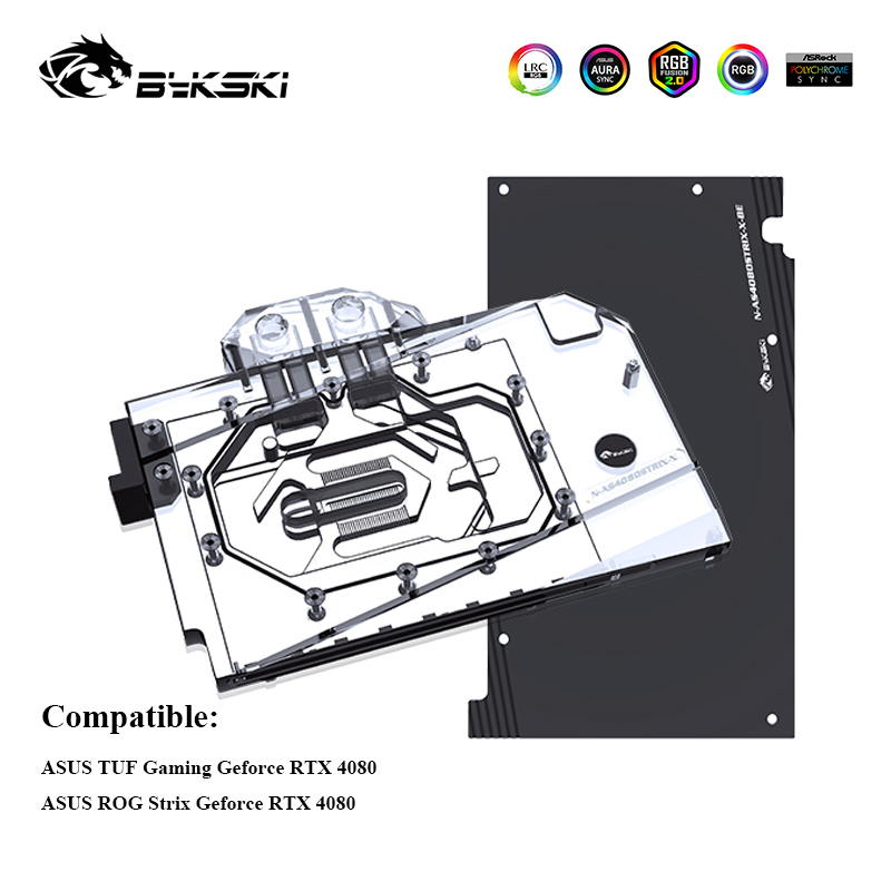 Bykski GPU Water Cooler Use Fo - Rtx 4080 Water Cooling Block ulasan dan harga