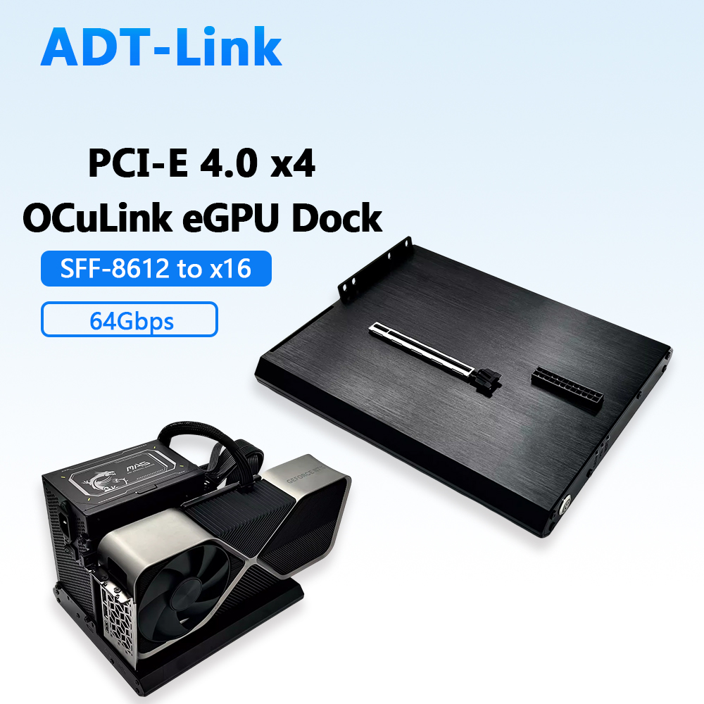 OCuLink eGPU Dock PCIe 4.0 X4  - Oculink Gpu Dock Station ulasan dan harga